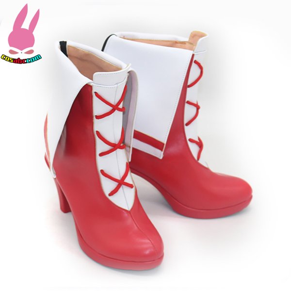 画像2: cosabc Suite スイートプリキュア 北条響 ほうじょう ひびき 風 コスプレ靴 コスチューム コスプレシューズ イベント ハロウィン (2)