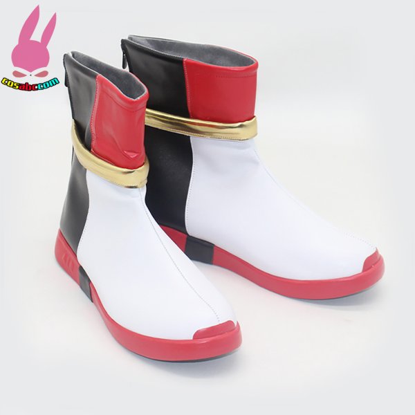 画像3: cosabc ソニックシリーズ  シャドウ・ザ・ヘッジホッグ 風 コスプレ靴 コスチューム コスプレシューズ イベント ハロウィン (3)