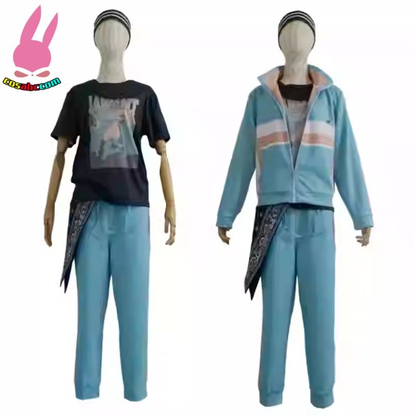 画像2: cosabc 18TRIP エイトリ 五十竹あく太 風 コスプレ衣装 イベント 演出服 二次会 コスチューム パーティー ハロウィン (2)