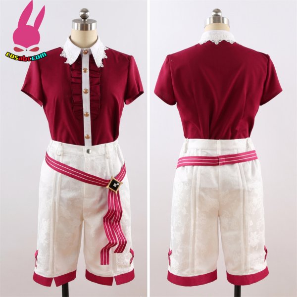 画像5: cosabc あんさんぶるスターズ エスプリesupuri   花群冬芽 はなむらふゆめ  冴霧笑主 さぎり えす  風 コスプレ衣装 イベント 演出服 二次会 コスチューム パーティー ハロウィン (5)