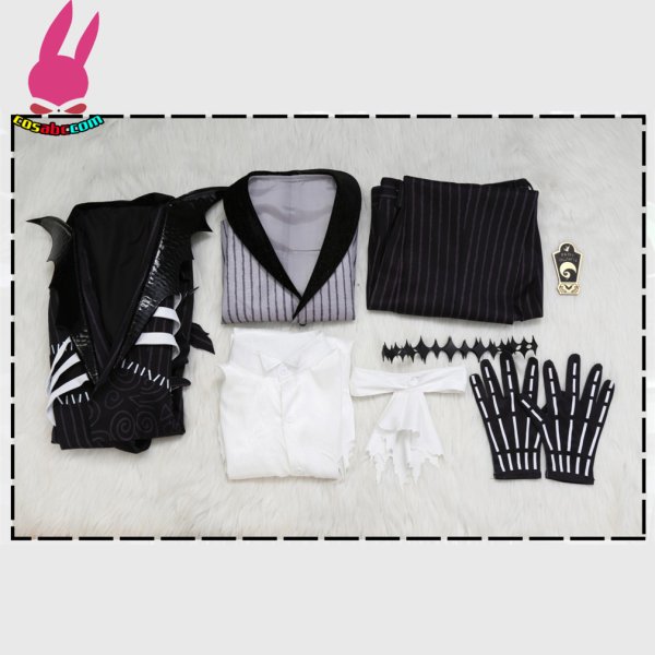 画像8: cosabc ツイステッドワンダーランド スカリー Skully  風 コスプレ衣装 イベント 演出服 二次会 コスチューム パーティー ハロウィン (8)