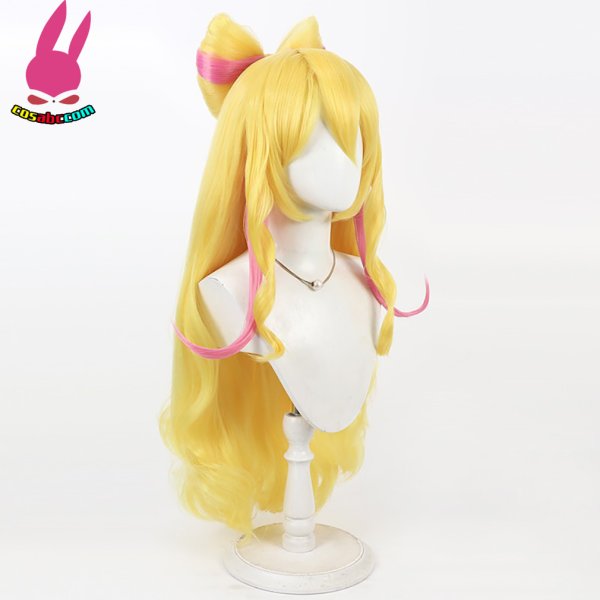 画像2: cosabc プリキュア 咲良うた  風 コスプレウィッグ かつら コスチューム イベント 変装 仮装 パーティー ハロウィン (2)