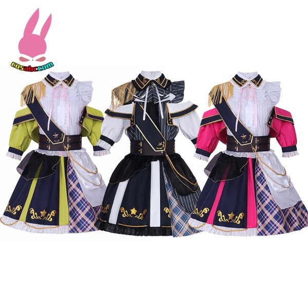 画像1: cosabc 推しの子　メムちょ　有 馬かな ルビー　 風 コスプレ衣装 イベント 演出服 二次会 コスチューム パーティー ハロウィン (1)