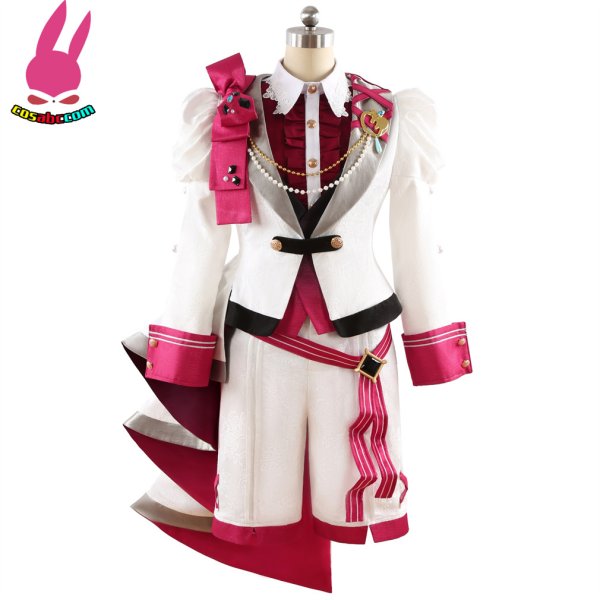 画像2: cosabc あんさんぶるスターズ エスプリesupuri   花群冬芽 はなむらふゆめ  冴霧笑主 さぎり えす  風 コスプレ衣装 イベント 演出服 二次会 コスチューム パーティー ハロウィン (2)