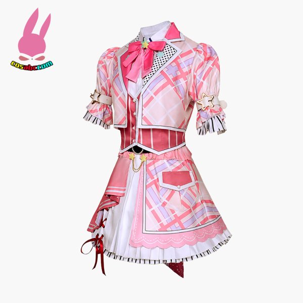 画像12: cosabc 推しの子 アイドルマスター連動　有馬 かな　ルーピー　メムちょ　 風 コスプレ衣装 イベント 演出服 二次会 コスチューム パーティー ハロウィン (12)