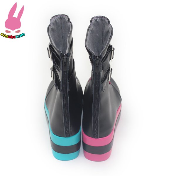 画像5: cosabc vtuber vspo 紫宮るな 風 コスプレ靴 コスチューム コスプレシューズ イベント ハロウィン (5)