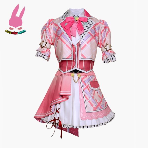 画像10: cosabc 推しの子 アイドルマスター連動　有馬 かな　ルーピー　メムちょ　 風 コスプレ衣装 イベント 演出服 二次会 コスチューム パーティー ハロウィン (10)