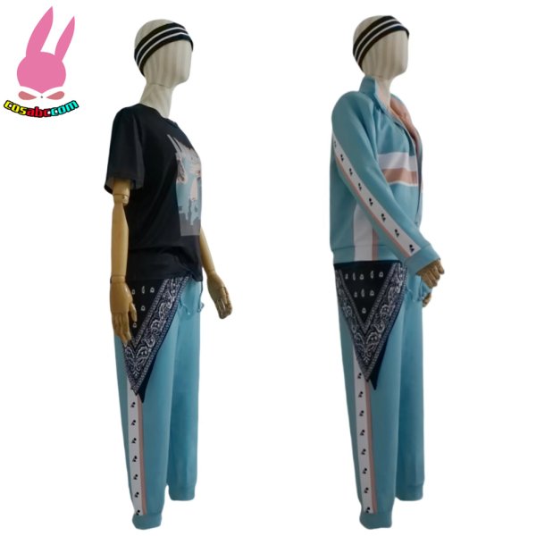 画像4: cosabc 18TRIP エイトリ 五十竹あく太 風 コスプレ衣装 イベント 演出服 二次会 コスチューム パーティー ハロウィン (4)