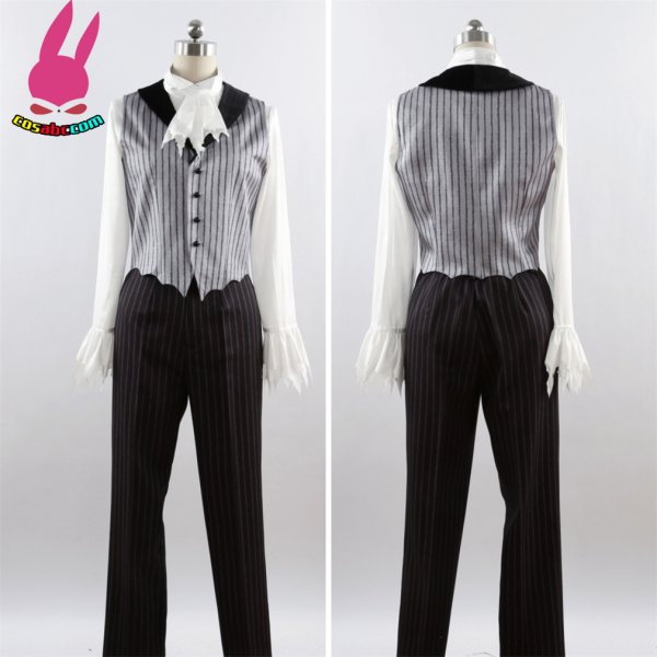 画像3: cosabc ツイステッドワンダーランド スカリー Skully  風 コスプレ衣装 イベント 演出服 二次会 コスチューム パーティー ハロウィン (3)