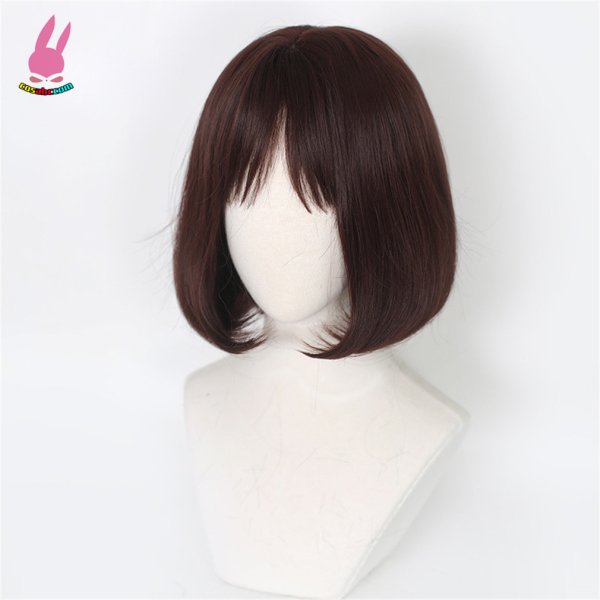 画像2: cosabc スキップとローファー 岩倉美津未  いわくらみつみ 風 コスプレウィッグ かつら コスチューム イベント 変装 仮装 パーティー ハロウィン (2)