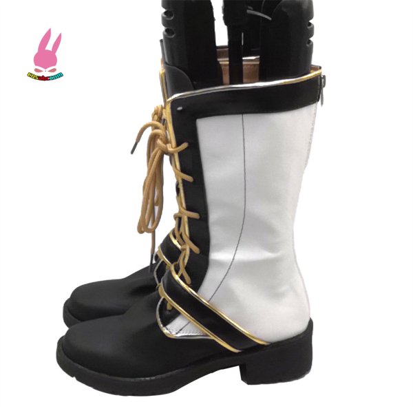 画像4: cosabc あんさんぶるスターズ 月永レオ つきながれお 風 コスプレ靴 コスチューム コスプレシューズ イベント ハロウィン (4)