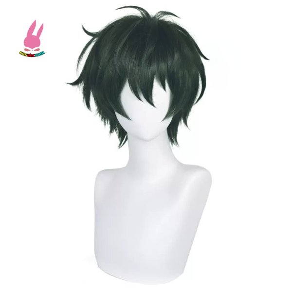 画像1: cosabc あんさんぶるスターズ　影片みか かげひらみか 風 コスプレウィッグ かつら コスチューム イベント 変装 仮装 パーティー ハロウィン (1)