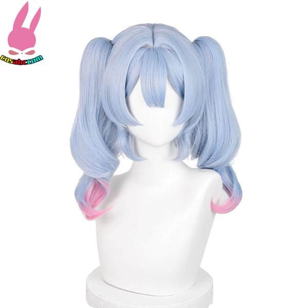 画像2: cosabc　初音ミク　ラビットホール×メズマライザー 風 コスプレウィッグ かつら コスチューム イベント 変装 仮装 パーティー ハロウィン (2)