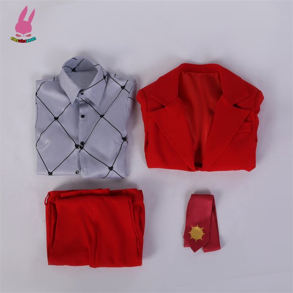 画像6: cosabc HIGH CARD クリス・レッドグレイヴ 風 コスプレ衣装 イベント 演出服 二次会 コスチューム パーティー ハロウィン (6)