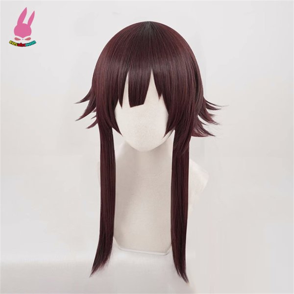 画像3: cosabc この素晴らしい世界に祝福を！めぐみん 風 コスプレウィッグ かつら コスチューム イベント 変装 仮装 パーティー ハロウィン (3)