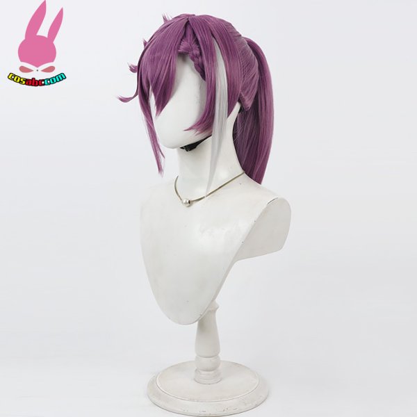 画像3: cosabc YouTuber VTuber TEMPUS 万象院ハッカ  風 コスプレウィッグ かつら コスチューム イベント 変装 仮装 パーティー ハロウィン (3)