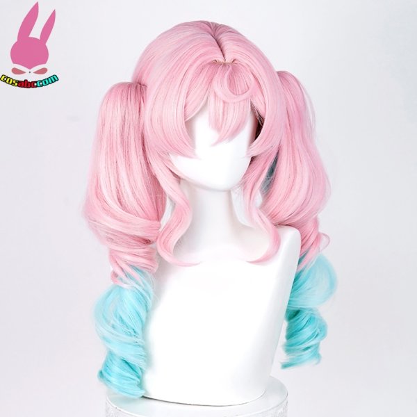 画像3: cosabc 崩壊 スターレイル 风堇 ヒアンシー 風 コスプレウィッグ かつら コスチューム イベント 変装 仮装 パーティー ハロウィン (3)