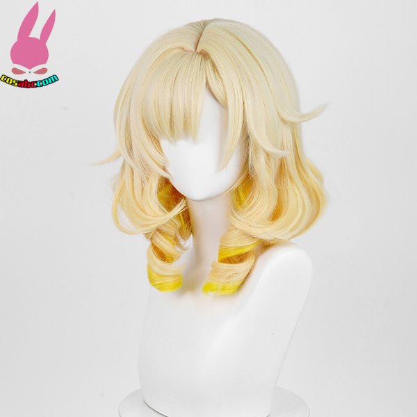 画像3: cosabc 崩壊:スターレイル　アグライア 風 コスプレウィッグ かつら コスチューム イベント 変装 仮装 パーティー ハロウィン (3)