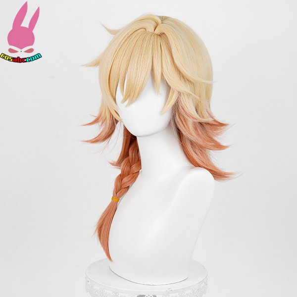 画像4: cosabc 崩壊：スターレイル 萬敵 モーディス 風 コスプレウィッグ かつら コスチューム イベント 変装 仮装 パーティー ハロウィン (4)