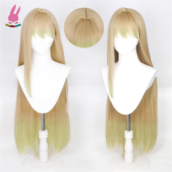 画像3: cosabc おとなりに銀河 五色しおり 風 コスプレウィッグ かつら コスチューム イベント 変装 仮装 パーティー ハロウィン (3)