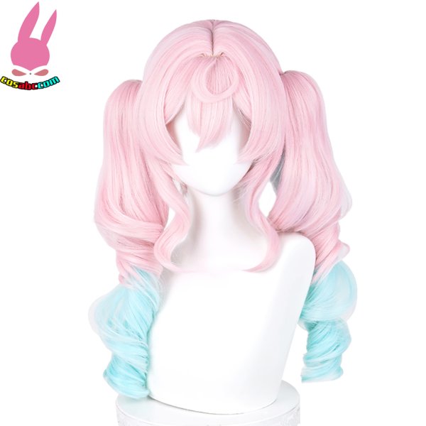 画像5: cosabc 崩壊 スターレイル 风堇 ヒアンシー 風 コスプレウィッグ かつら コスチューム イベント 変装 仮装 パーティー ハロウィン (5)