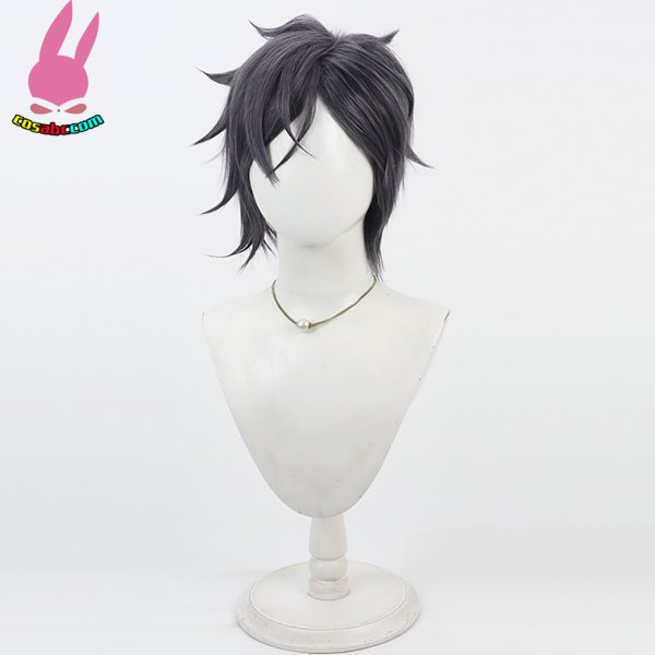 画像3: cosabc 刀剣乱舞 明石国行 あかしくにゆき  風 コスプレウィッグ かつら コスチューム イベント 変装 仮装 パーティー ハロウィン (3)