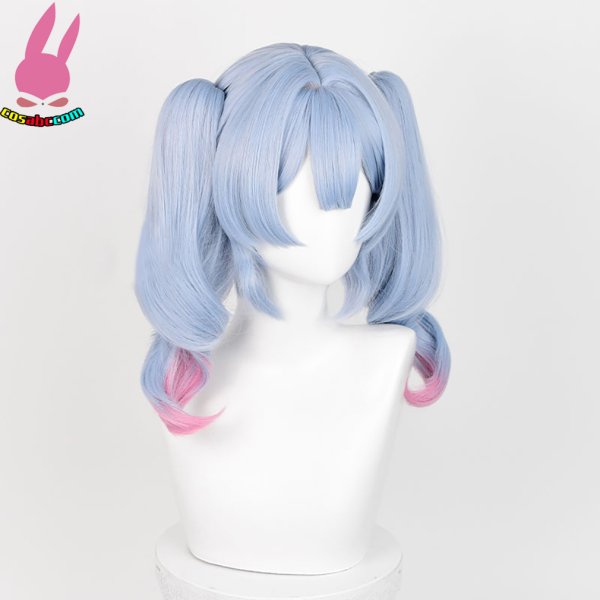 画像4: cosabc　初音ミク　ラビットホール×メズマライザー 風 コスプレウィッグ かつら コスチューム イベント 変装 仮装 パーティー ハロウィン (4)