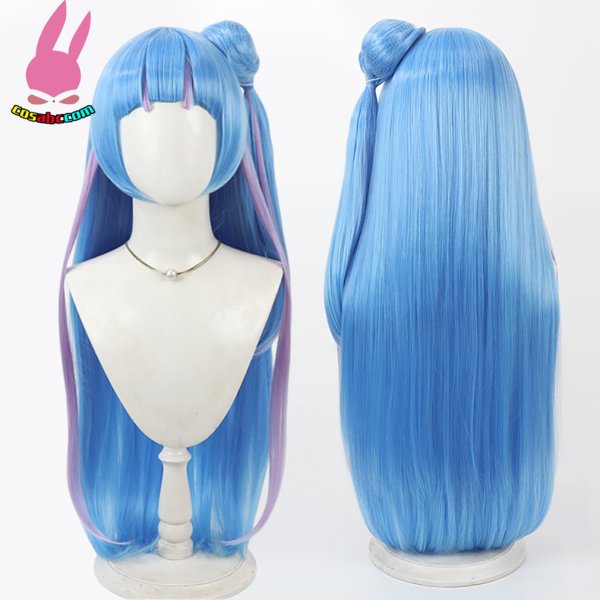 画像5: cosabc プリキュア  蒼風なな  風 コスプレウィッグ かつら コスチューム イベント 変装 仮装 パーティー ハロウィン (5)