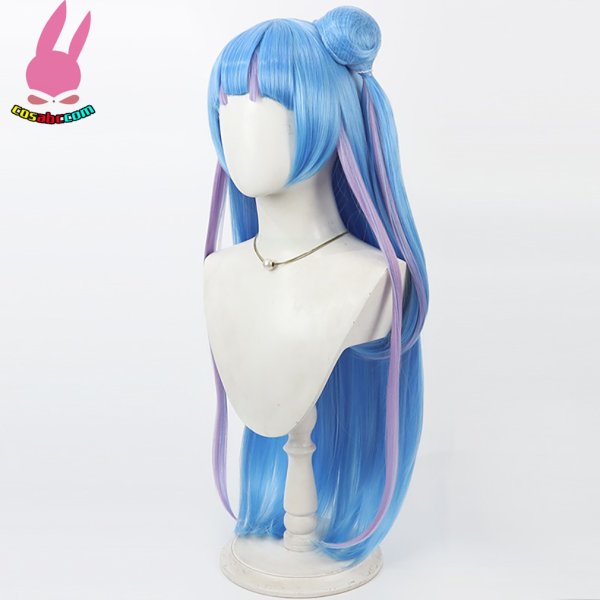 画像3: cosabc プリキュア  蒼風なな  風 コスプレウィッグ かつら コスチューム イベント 変装 仮装 パーティー ハロウィン (3)