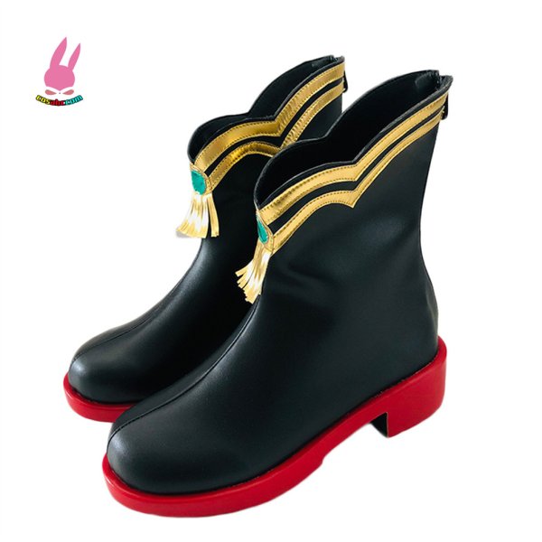 画像3: cosabc あんさんぶるスターズ 月永レオ つきながれお 風 コスプレ靴 コスチューム コスプレシューズ イベント ハロウィン (3)