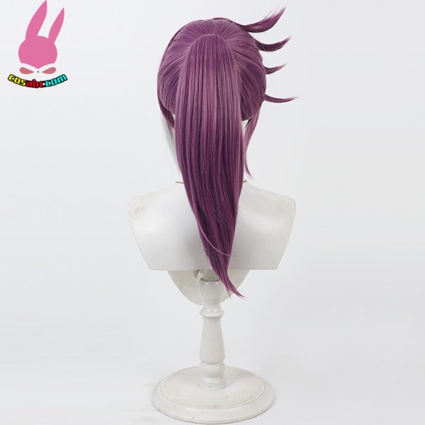 画像4: cosabc YouTuber VTuber TEMPUS 万象院ハッカ  風 コスプレウィッグ かつら コスチューム イベント 変装 仮装 パーティー ハロウィン (4)