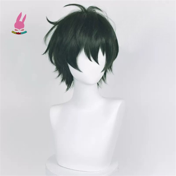 画像2: cosabc あんさんぶるスターズ　影片みか かげひらみか 風 コスプレウィッグ かつら コスチューム イベント 変装 仮装 パーティー ハロウィン (2)