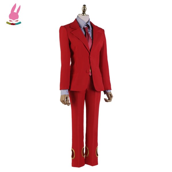 画像2: cosabc HIGH CARD クリス・レッドグレイヴ 風 コスプレ衣装 イベント 演出服 二次会 コスチューム パーティー ハロウィン (2)