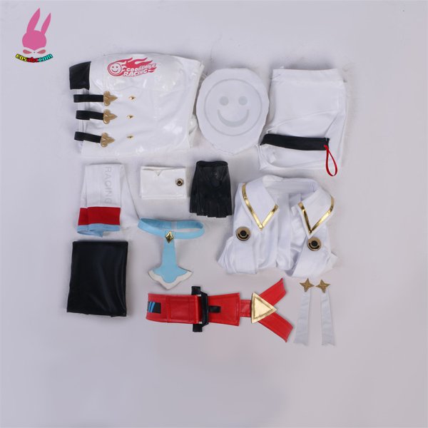 画像5: cosabc 初音ミク はつねみく レーシングスーツ 風 コスプレ衣装 イベント 演出服 二次会 コスチューム パーティー ハロウィン (5)