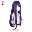 画像2: cosabc 推しの子 星野アイ 風 コスプレウィッグ かつら コスチューム イベント 変装 仮装 パーティー ハロウィン (2)