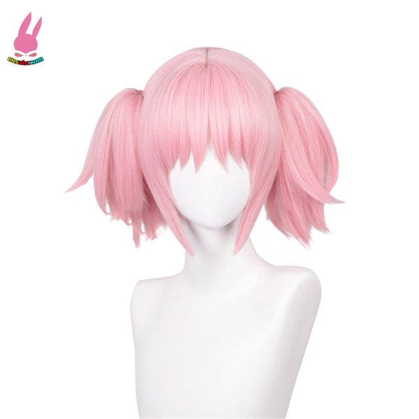 画像1: cosabc 魔法少女まどか☆マギカ 鹿目まどか 風 コスプレウィッグ かつら コスチューム イベント 変装 仮装 パーティー ハロウィン (1)