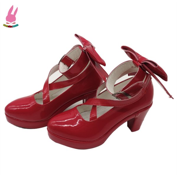 画像3: cosabc 魔法少女まどか☆マギカ 鹿目まどか 風 コスプレ靴 コスチューム コスプレシューズ イベント ハロウィン (3)