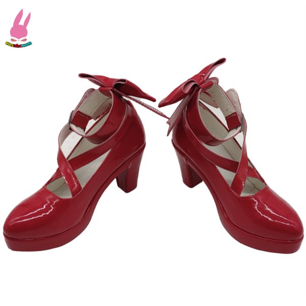 画像2: cosabc 魔法少女まどか☆マギカ 鹿目まどか 風 コスプレ靴 コスチューム コスプレシューズ イベント ハロウィン (2)