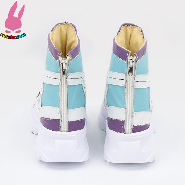 画像4: cosabc 刀剣乱舞 ONLINE 源清麿 みなもときよまろ 風 コスプレ靴 コスチューム コスプレシューズ イベント ハロウィン (4)