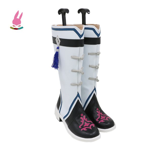 画像3: cosabc あんさんぶるスターズ 月永レオ つきながれお 風 コスプレ靴 コスチューム コスプレシューズ イベント ハロウィン (3)