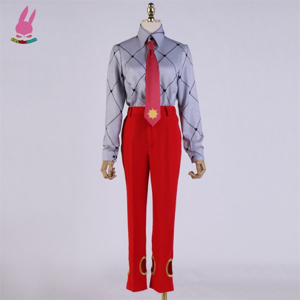 画像5: cosabc HIGH CARD クリス・レッドグレイヴ 風 コスプレ衣装 イベント 演出服 二次会 コスチューム パーティー ハロウィン (5)