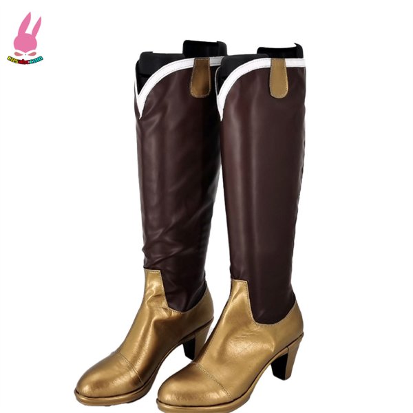 画像2: cosabc 魔法少女まどか☆マギカ 巴マミ 風 コスプレ靴 コスチューム コスプレシューズ イベント ハロウィン (2)