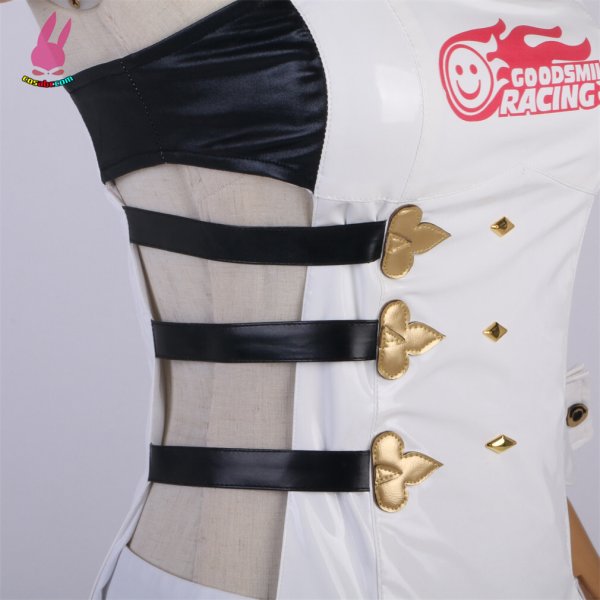 画像9: cosabc 初音ミク はつねみく レーシングスーツ 風 コスプレ衣装 イベント 演出服 二次会 コスチューム パーティー ハロウィン (9)