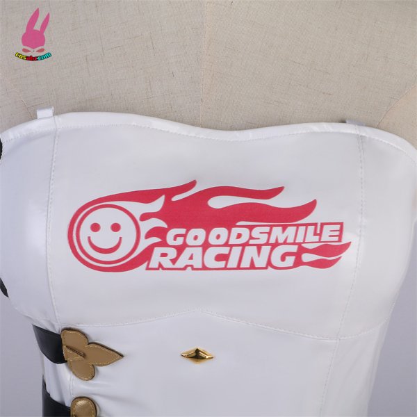 画像8: cosabc 初音ミク はつねみく レーシングスーツ 風 コスプレ衣装 イベント 演出服 二次会 コスチューム パーティー ハロウィン (8)