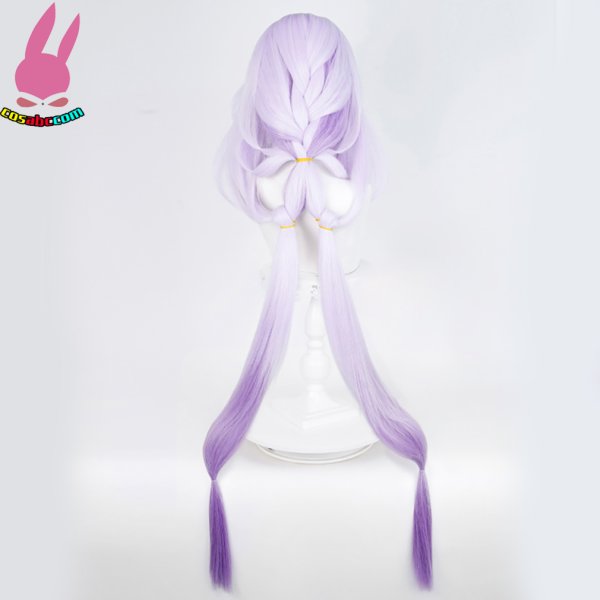 画像5: cosabc 崩壊:スターレイル　遐蝶 風 コスプレウィッグ かつら コスチューム イベント 変装 仮装 パーティー ハロウィン (5)