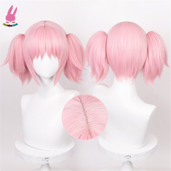 画像4: cosabc 魔法少女まどか☆マギカ 鹿目まどか 風 コスプレウィッグ かつら コスチューム イベント 変装 仮装 パーティー ハロウィン (4)