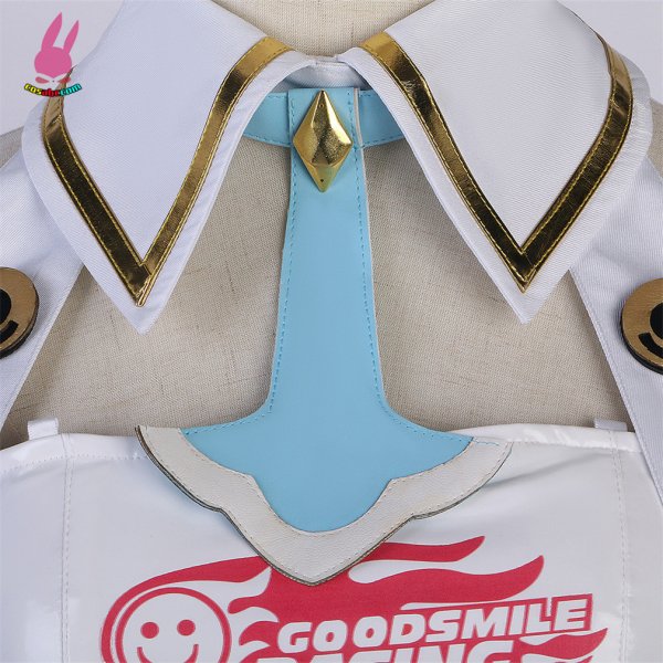 画像6: cosabc 初音ミク はつねみく レーシングスーツ 風 コスプレ衣装 イベント 演出服 二次会 コスチューム パーティー ハロウィン (6)