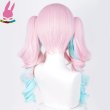 画像8: cosabc 崩壊 スターレイル 风堇 ヒアンシー 風 コスプレウィッグ かつら コスチューム イベント 変装 仮装 パーティー ハロウィン (8)