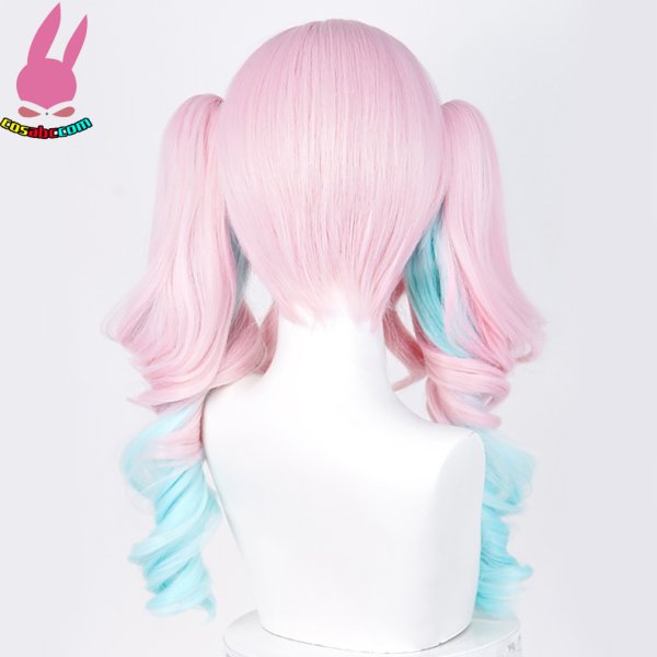 画像8: cosabc 崩壊 スターレイル 风堇 ヒアンシー 風 コスプレウィッグ かつら コスチューム イベント 変装 仮装 パーティー ハロウィン (8)
