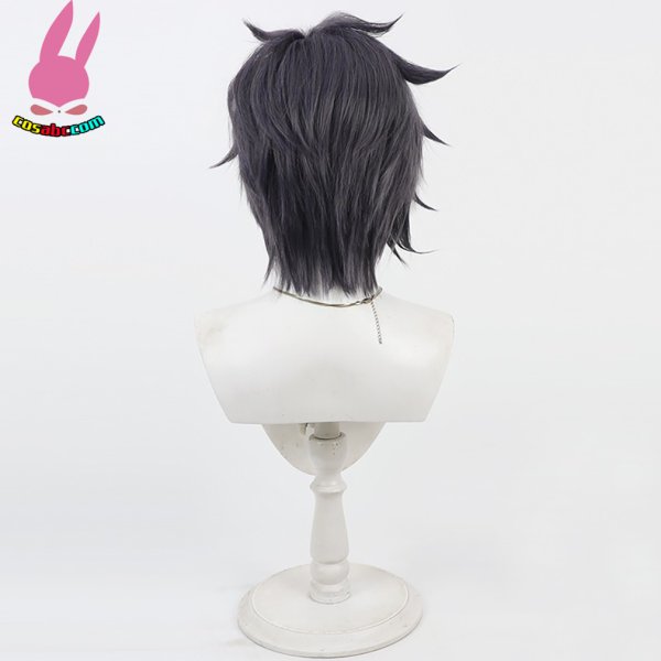 画像4: cosabc 刀剣乱舞 明石国行 あかしくにゆき  風 コスプレウィッグ かつら コスチューム イベント 変装 仮装 パーティー ハロウィン (4)